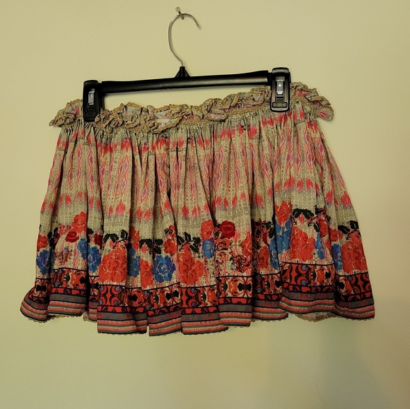 Bhanuni by Jyoti Anthropologie Villa Midi Top XS - Picture 2 of 4